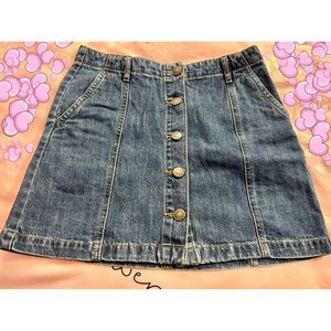 Forever 21 Jean Skirt
